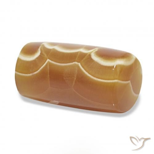 19.36克拉天然玛瑙，花式切割，不透明