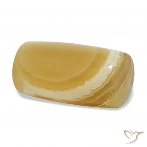 17.57克拉天然玛瑙，花式切割，不透明