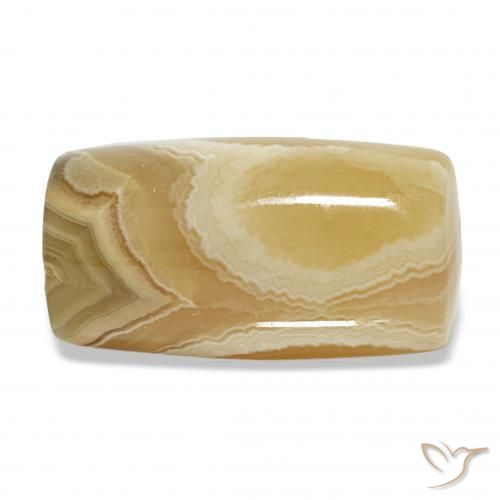 22.89克拉天然玛瑙，花式切割，不透明