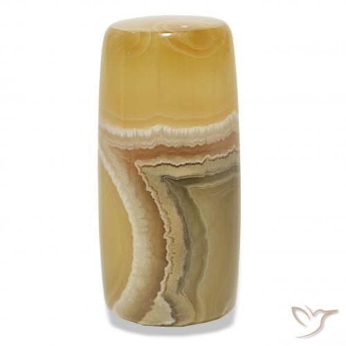 108.77克拉天然玛瑙，花式切割，半透明