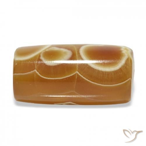 19.19克拉天然玛瑙，花式切割，不透明