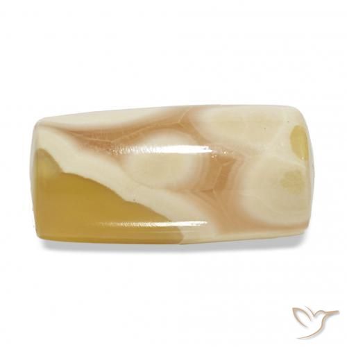 18.45克拉天然玛瑙，花式切割，半透明