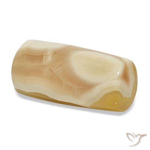 18.45克拉天然玛瑙，花式切割，半透明