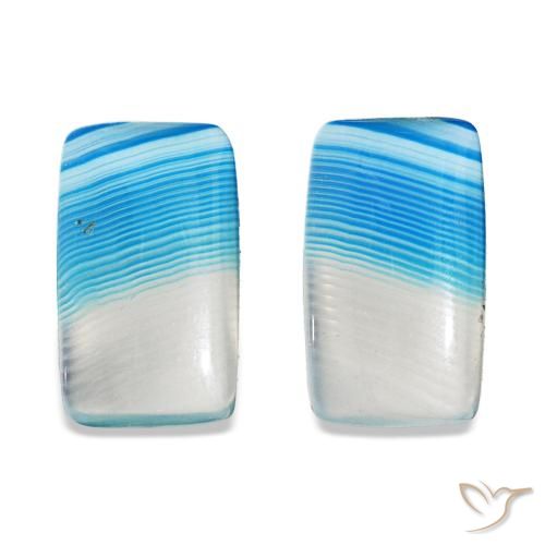 12.70克拉天然玛瑙，狭长方形，透明