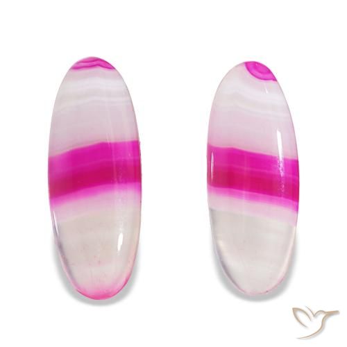 24.03ctw 彩色 玛瑙, 椭圆形, 透明