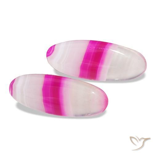 24.03克拉天然玛瑙，椭圆形切割，透明