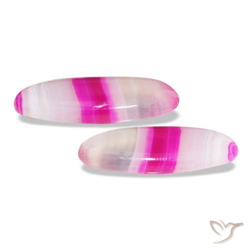 24.03克拉天然玛瑙，椭圆形切割，透明