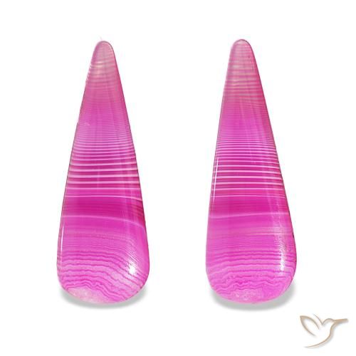 24.65ctw 彩色 玛瑙, 梨形, 半透明