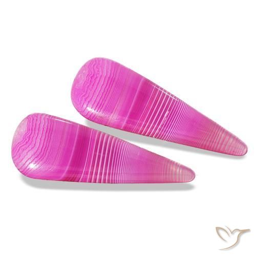 24.65克拉天然玛瑙，梨形，半透明