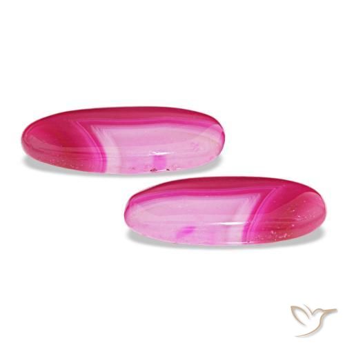 16.92克拉天然玛瑙，椭圆形切割，半透明