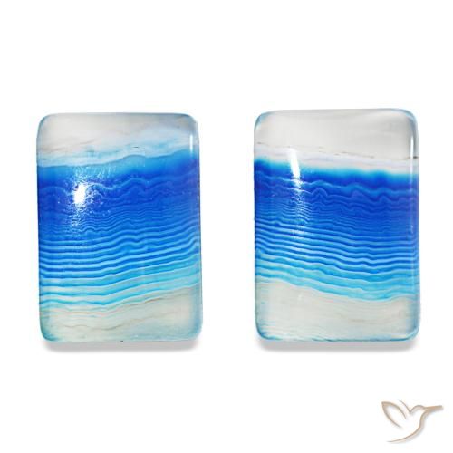 16.94克拉天然玛瑙，狭长方形，透明