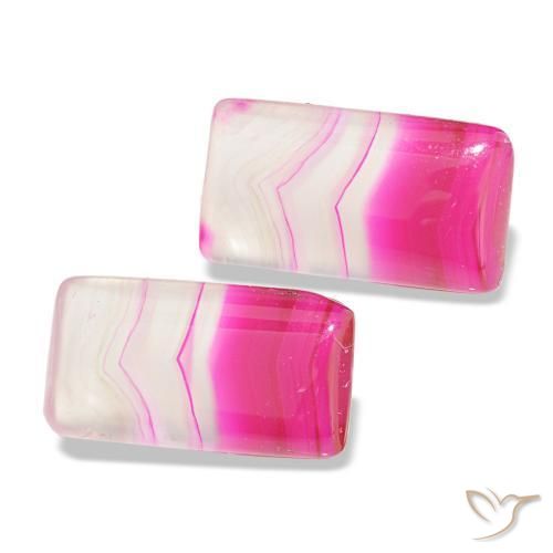 16.89克拉天然玛瑙，狭长方形，透明