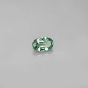 0.36克拉天然多色亚历山大石，椭圆形切割，5.2×3.5毫米，VVS-VS