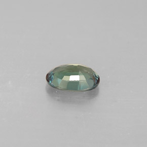 0.34克拉天然多色亚历山大石，椭圆形切割，5.1×3.5毫米，VVS-VS