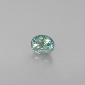0.36克拉天然多色亚历山大石，椭圆形切割，4.3×3.5毫米，VVS-VS