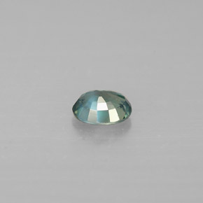 0.33克拉天然多色亚历山大石，椭圆形切割，4.5×3.7毫米，VVS-VS