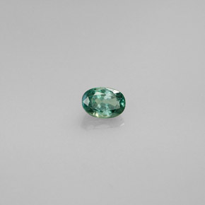 0.33克拉天然多色亚历山大石，椭圆形切割，4.7×3.3毫米，VVS-VS