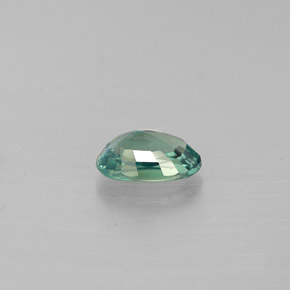 0.32克拉天然多色亚历山大石，椭圆形切割，5×3.3毫米，VVS-VS