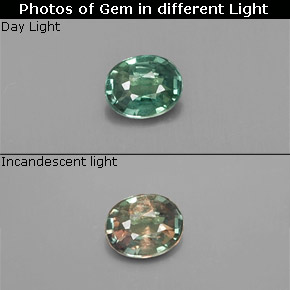 0.12克拉天然紫翠玉，椭圆形切割，VS