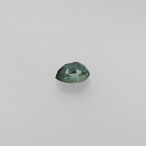 0.13克拉天然多色亚历山大石，梨形，3.4×2.4毫米，VS