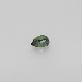 0.12克拉天然多色亚历山大石，梨形，3.3×2.5毫米，VS