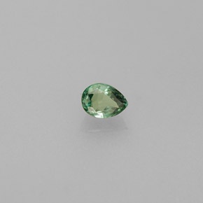 0.13克拉天然多色亚历山大石，梨形，3.4×2.5毫米，VVS-VS