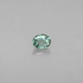 0.11克拉天然多色亚历山大石，椭圆形切割，3.1×2.5毫米，VS