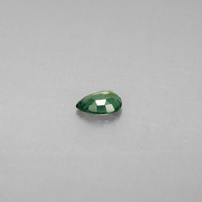 0.14克拉天然多色亚历山大石，梨形，4×2.9毫米，VS