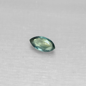 0.15克拉天然多色亚历山大石，马眼形，4.6×2.5毫米，VS