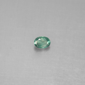 0.13克拉天然多色亚历山大石，椭圆形切割，3.6×2.6毫米，VS