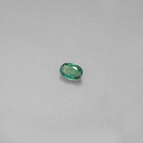 0.13克拉天然多色亚历山大石，椭圆形切割，3.6×2.6毫米，VS