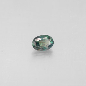 0.14克拉天然多色亚历山大石，椭圆形切割，3.6×2.6毫米，VS