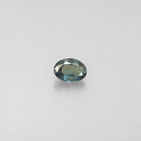 0.10克拉天然多色亚历山大石，椭圆形切割，3.3×2.5毫米，VS