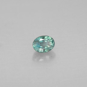 0.18克拉天然多色亚历山大石，椭圆形切割，3.5×2.6毫米，VS