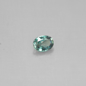 0.14克拉天然多色亚历山大石，椭圆形切割，3.5×2.7毫米，VS