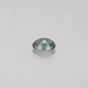 0.14克拉天然多色亚历山大石，椭圆形切割，3.6×2.6毫米，VS