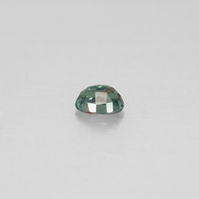 0.12克拉天然多色亚历山大石，椭圆形切割，3.3×2.5毫米，VS