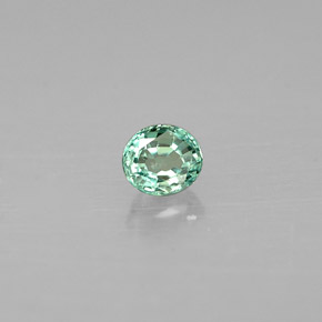 0.14克拉天然多色亚历山大石，椭圆形切割，3.2×2.8毫米，VS