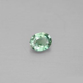 0.25克拉天然多色亚历山大石，椭圆形切割，4.4×3.7毫米，VVS-VS