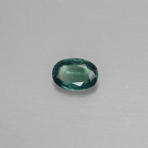 0.25克拉天然多色亚历山大石，椭圆形切割，4.6×3.3毫米，VS