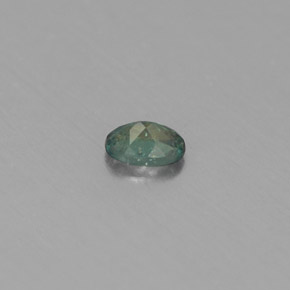 0.12克拉天然多色亚历山大石，椭圆形切割，3.5×2.5毫米，VS