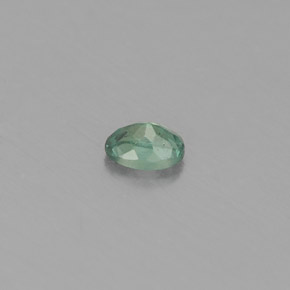 0.13克拉天然多色亚历山大石，椭圆形切割，3.6×2.5毫米，VS