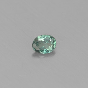 0.13克拉天然多色亚历山大石，椭圆形切割，3.5×2.7毫米，VS