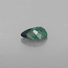 0.54克拉天然多色亚历山大石，梨形，6.3×4.3毫米，VS