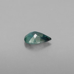 0.38克拉天然多色亚历山大石，梨形，5.8×3.9毫米，VS