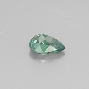 0.34克拉天然多色亚历山大石，梨形，5.1×3.9毫米，VS