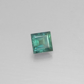 0.20克拉天然多色亚历山大石，方形，3.1×3.1毫米，VS