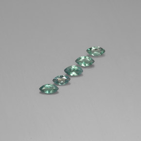 克拉天然紫翠玉，榄尖形，VS