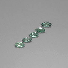 克拉天然紫翠玉，榄尖形，VS