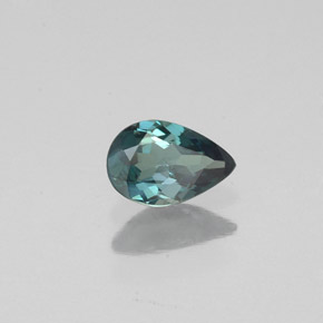 0.34克拉天然多色亚历山大石，梨形，5.8×3.9毫米，VS-SI